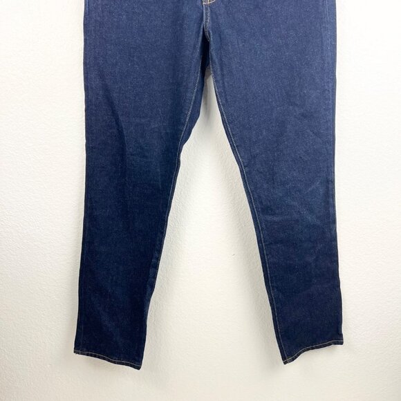 IMOGENE + WILLIE Josette Water Dip Cropped Jeans, High Rise, Dark Wash Denim - Picture 6 of 12